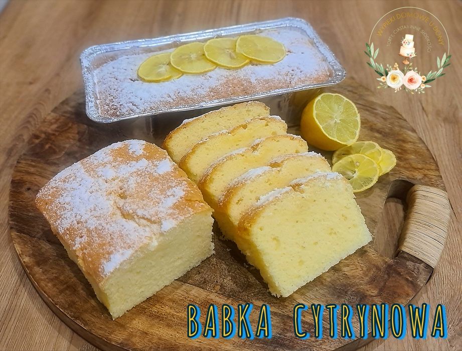Babka cytrynowa domowa