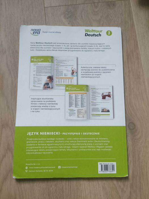 Welttour Deutsch 1 podręcznik