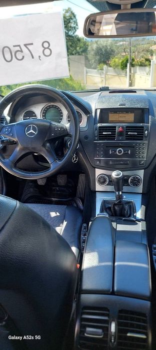 Mercedes C200 CDi Diesel Avantgarde 6velocidades ano2008 insp3/2027 pneus novos Aceito retomas e trocas