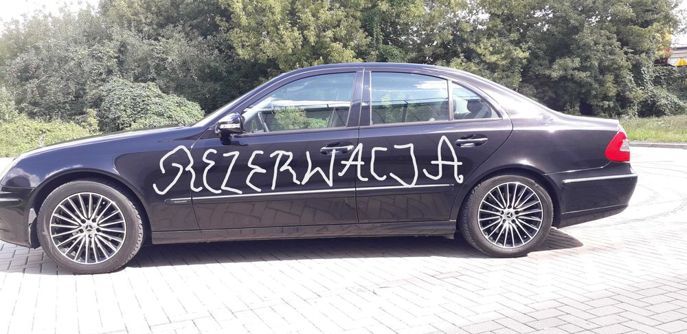 Mercedes e 211  200 cdi Elegance  o nr ser 2212 WIN barwie nadwozia unikatowej C powłoka Ceramiczna 170. ...Kameleon..Bezwypadkowy .