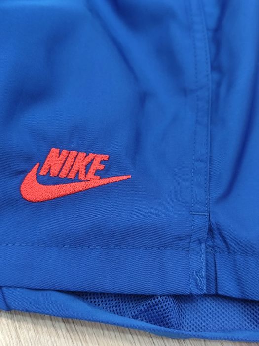 Spodenki męskie krótkie niebieskie nike nowe na gumce