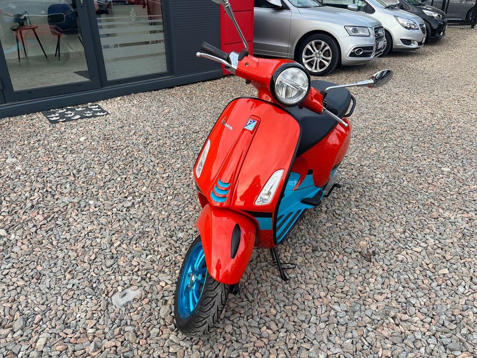 Vespa Primavera 124ccm 11KM Tylko 358km ABS Start/Stop LED Komputer Jak Nowy