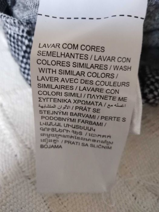 Calças Padrão Quadriculado MO Woman M