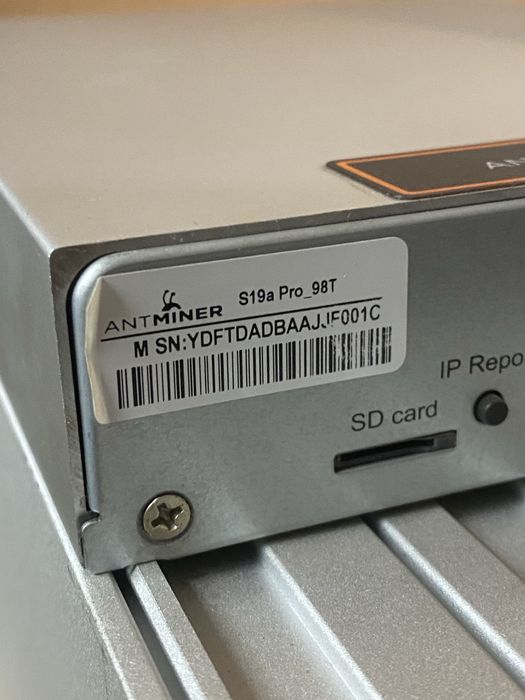 Bitmain Asic s19, s19aPro 98-102Тн