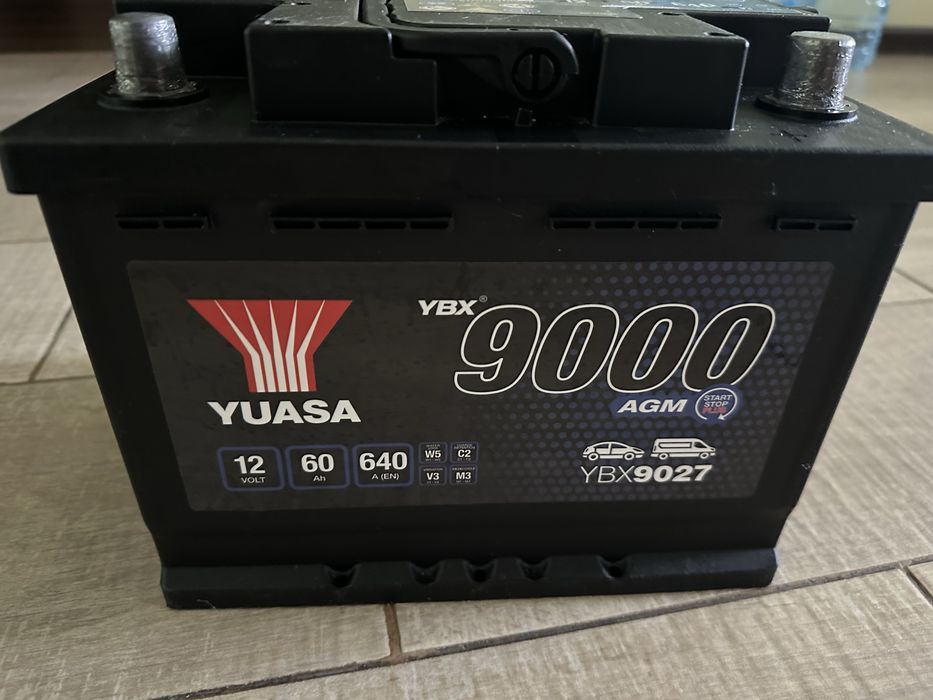 Аккумулятор Yuasa YBX 9027 AGM Start-Stop Plus