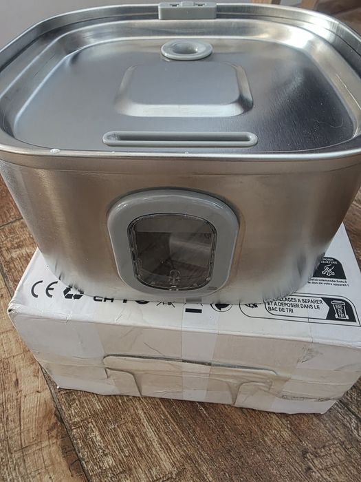 NOWA: Cicha Poidło Fontanna dla Psa Kota 3.2L Bezprzewodowa Nierdzewka