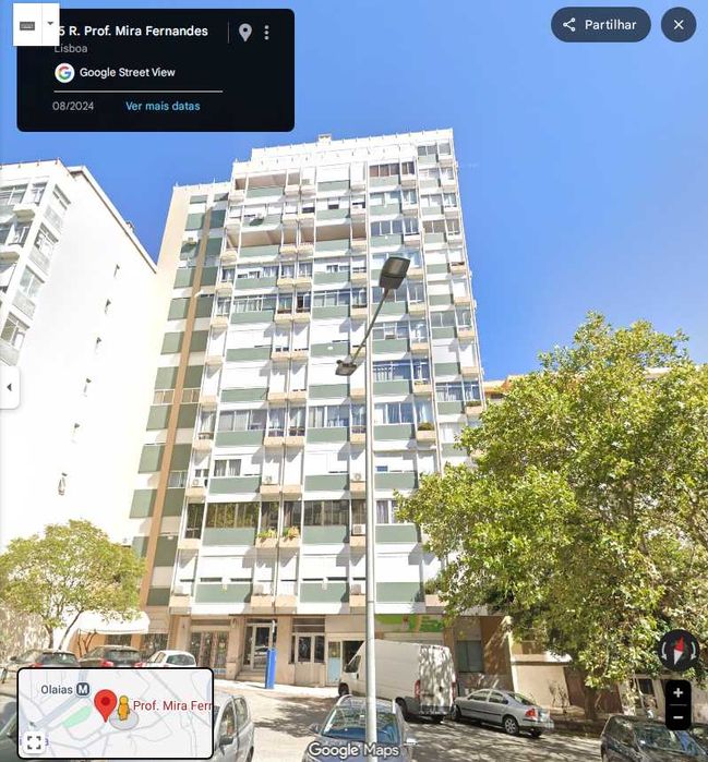 Apartamento T2 Rua Professor Mira Fernandes, lote 1585