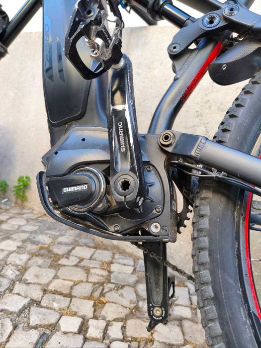 E-Bike Orbea Wild FS 30 (Tamanho M) - Transmissão Nova 10v + Bateria com excelente autonomia