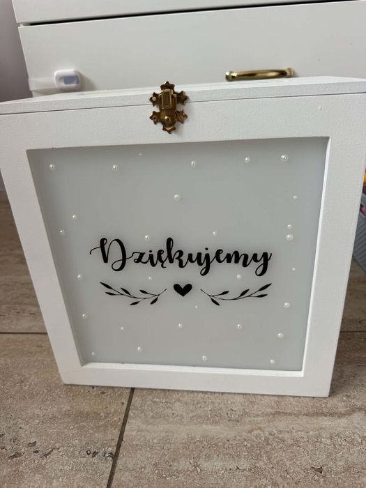 Pudełko na koperty ślubne