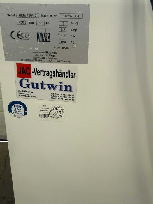 Krajalnica do chleba JAC BEM 450/10