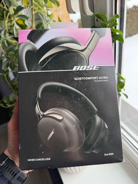 Słuchawki bezprzewodowe Bose QuietComfort Ultra 2gen Nauszne czarne