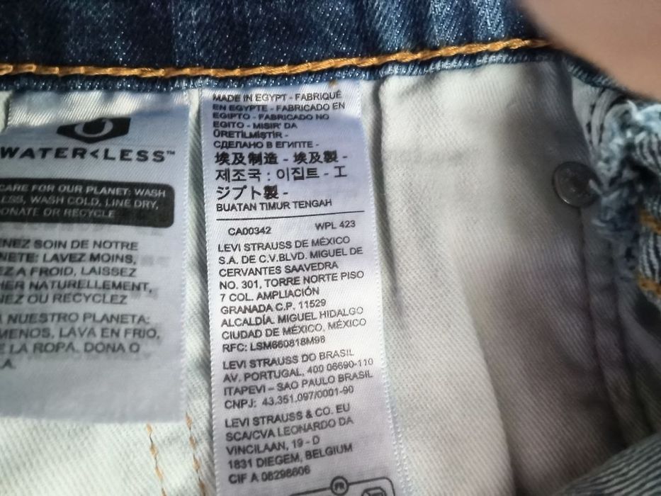 Джинсы LEVI'S 541/501  36Wx32L stretch оригинал