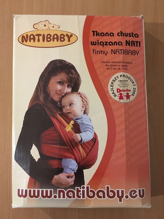 NATIBABY chusta tkana NATI