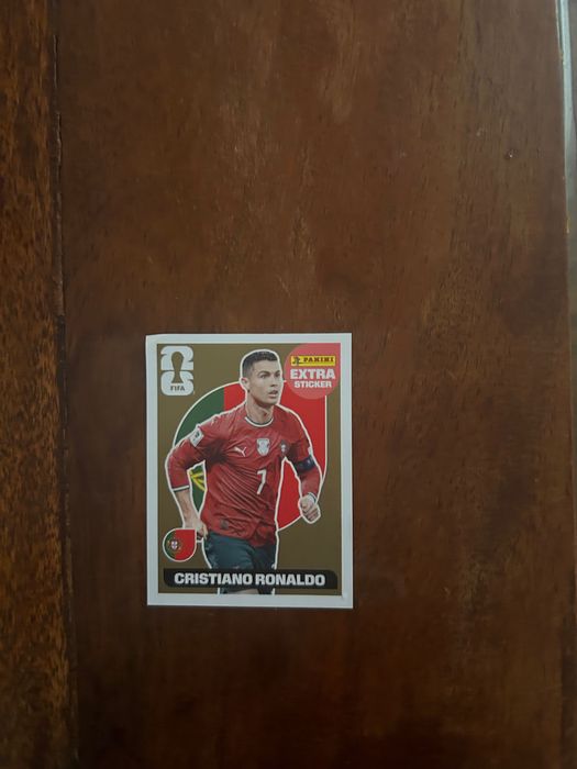 Cromo Dourado Cristiano Ronaldo Mundial 2026