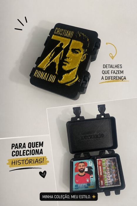 Caixa cromos cr7
