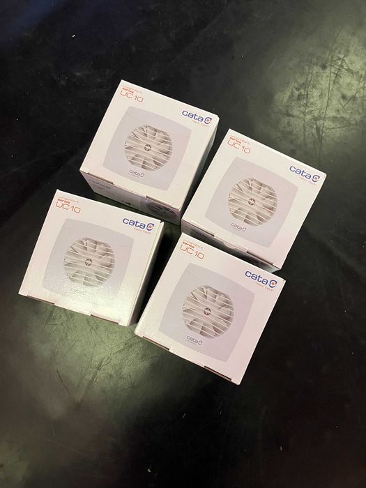 Conjunto 4 VENTOINHAS UC10 - Silenciosas - Cata New Tech - Na caixa