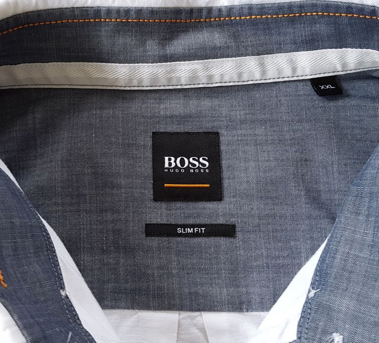 HUGO BOSS сорочка біла slim fit оригінал *XXL*
