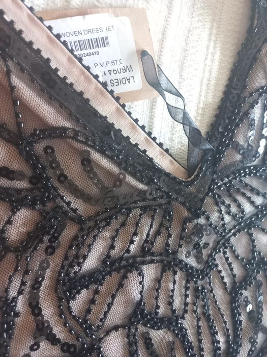 Vestido Molly Bracken com lantejoulas novo 
 Tamanho M Pr