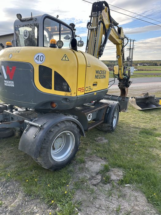 Koparka kołowa Wacker 9503 Rotor widły duzo osprzetu