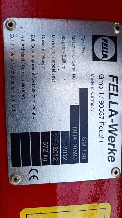 Kosiarka dyskowa fella