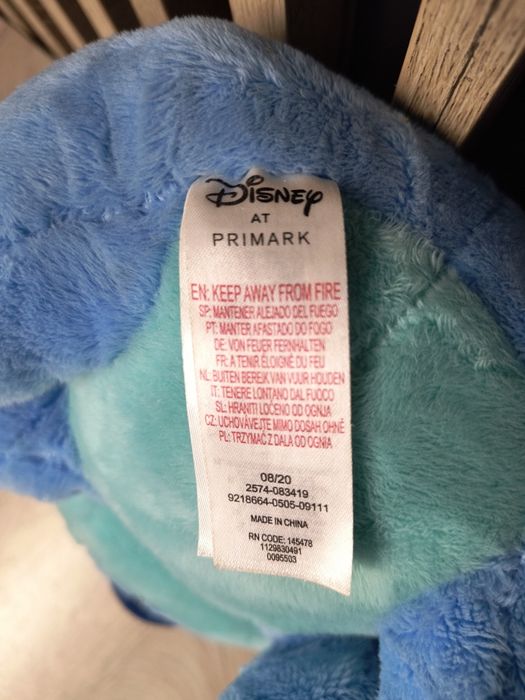 Maskotka Stitch Primark