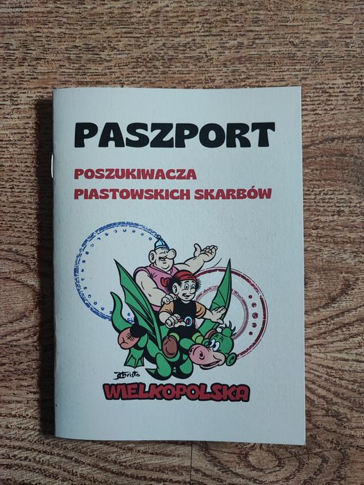 Kajko i Kokosz paszport gadżet kolekcjonerski