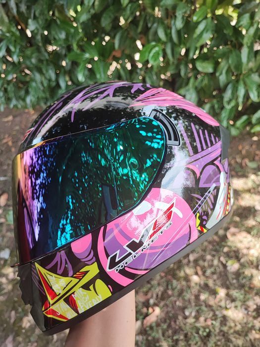 Capacete LVS Rosa