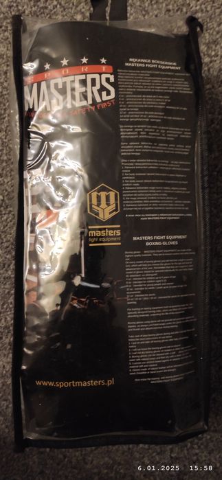 Rękawice bokserskie rpu-3 masters