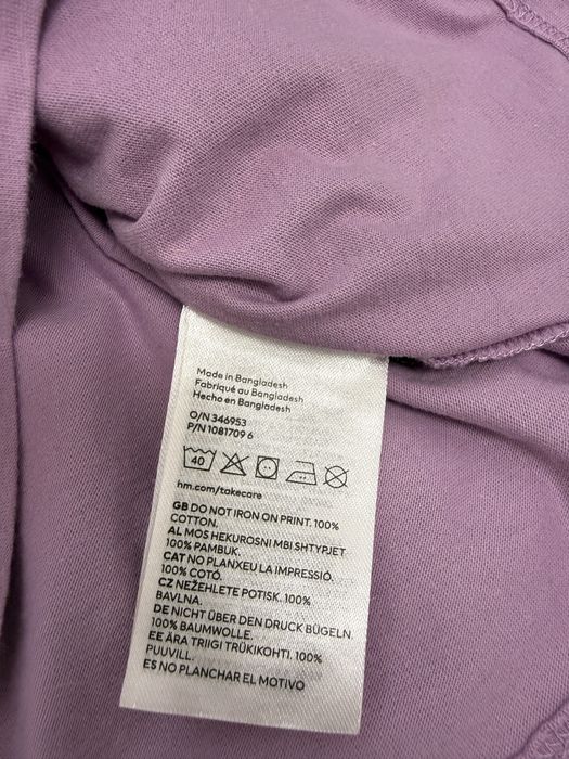 Реглан для дівчат трикотажний лавандовий h&m