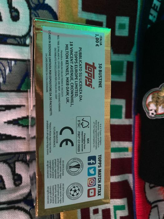 Topps - Caixa Match Attax Champions League 2019-20