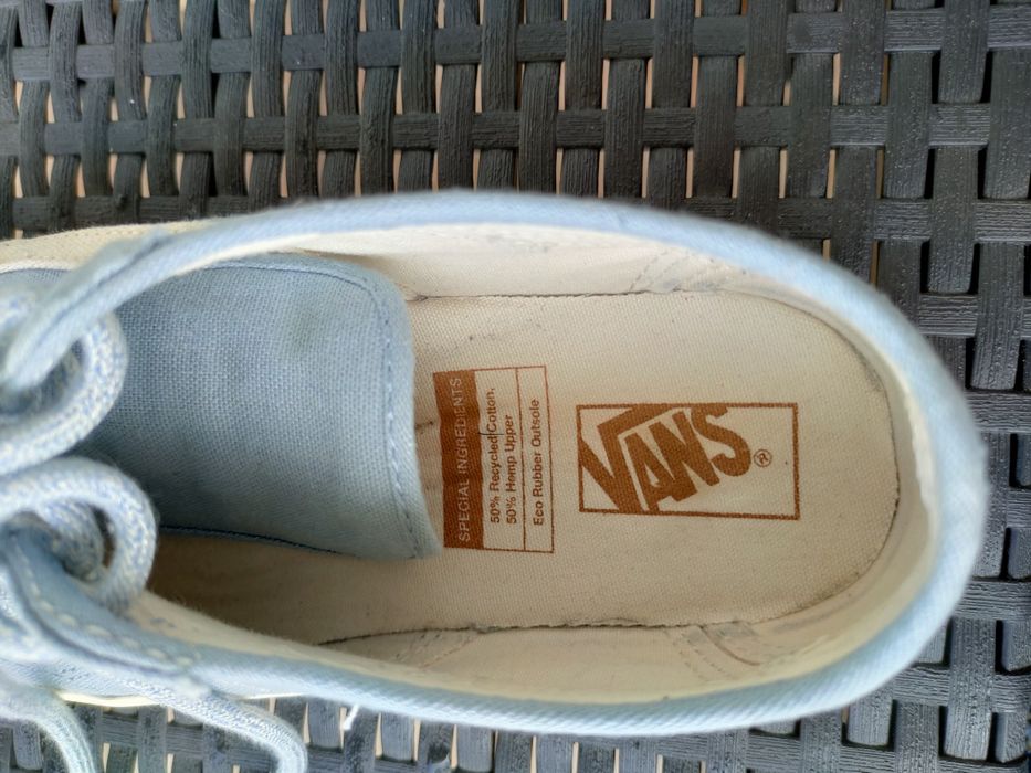 Vans Niebiskie 38 - Old Skool Tapered Eco Theory Embroidered Flowers A