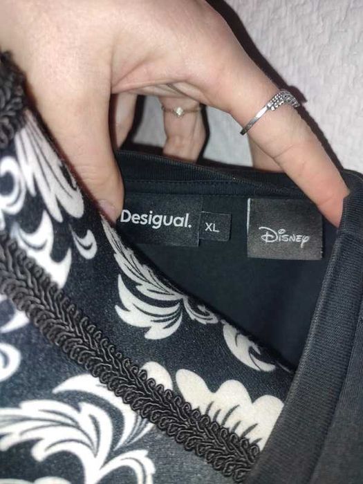 koszulka Desigual  z krótkim rękawem,   Myszka Miki Disneya. rozm. XL