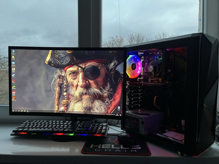 Домашний ПК как для игр так и работы. Полный Комплект