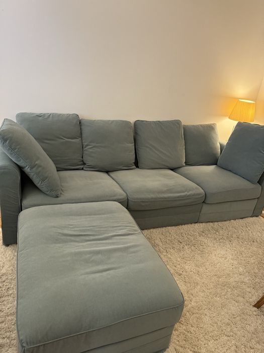 Sofá cama IKEA com chaise loungue