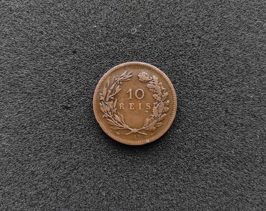 Moeda 10 Reis 1891 - A Paris