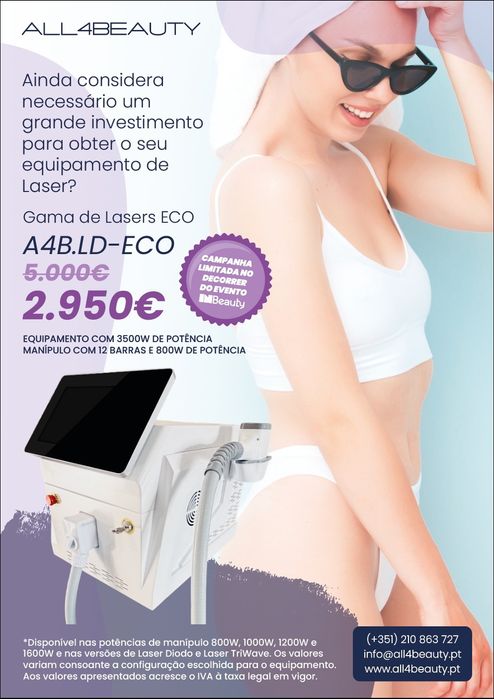 Vende-se Equipamento Laser Díodo 808nm com unidade TEC Cooling