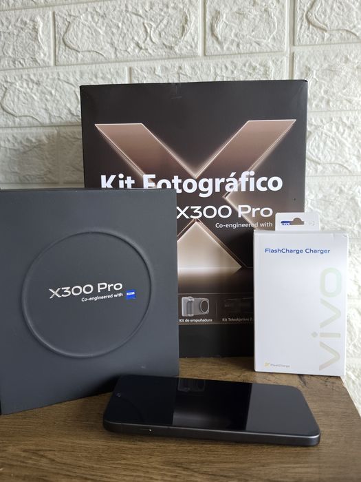 vivo X300 Pro Móvel 5G, 16 GB + 512 GB com kit fotográfico