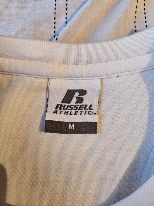 Biały T-shirt Russell Athletic M