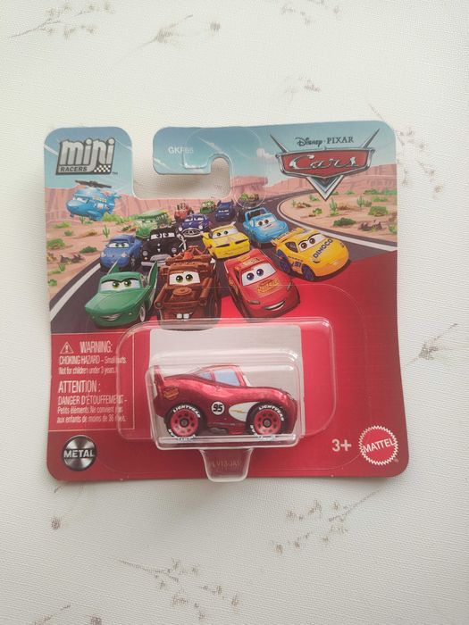 Zygzak McQueen Disney auta Mattel