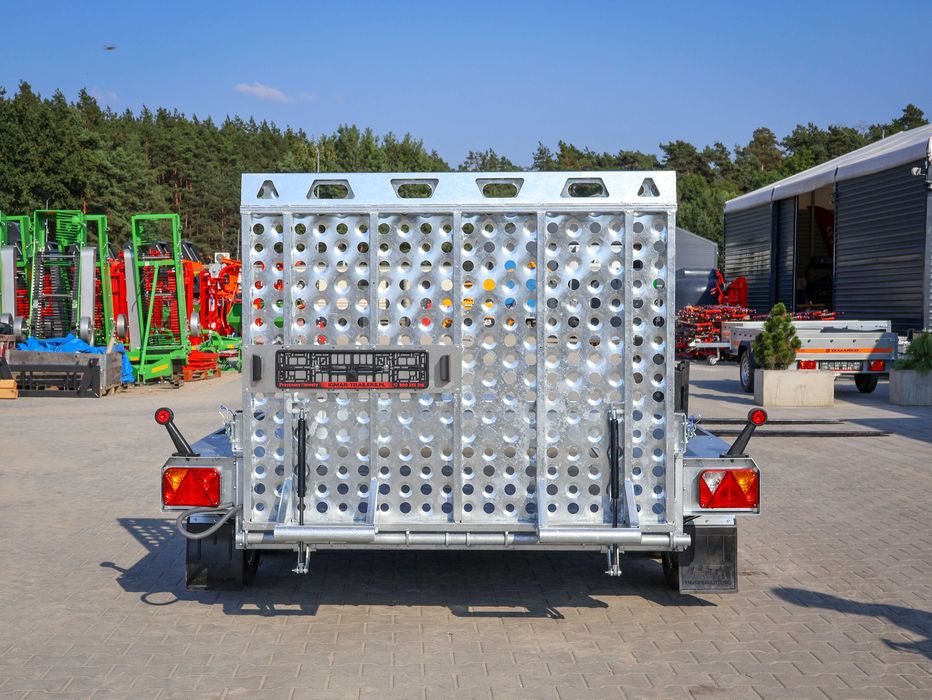 Nowa przyczepa do przewozu minikoparki Temared BUILDER 3 2615/2 S 2,7T