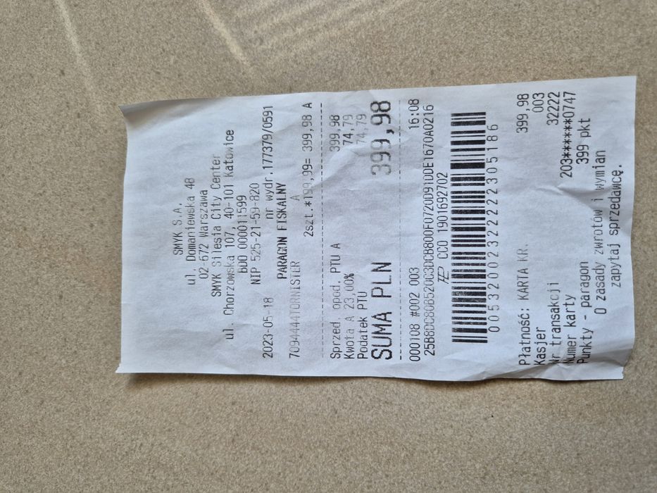 2plecaki z motywem konia ze Smyka + gratisy