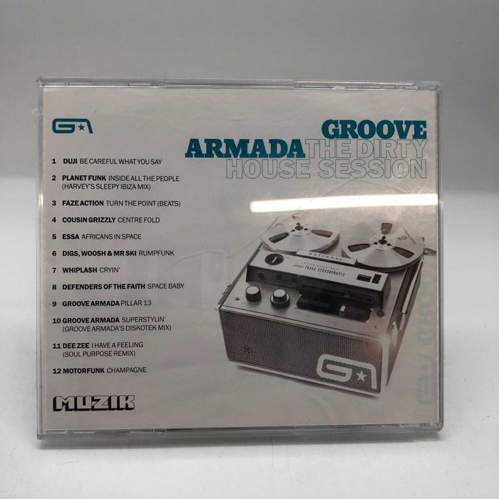 płyta cd groove armada the dirty house session