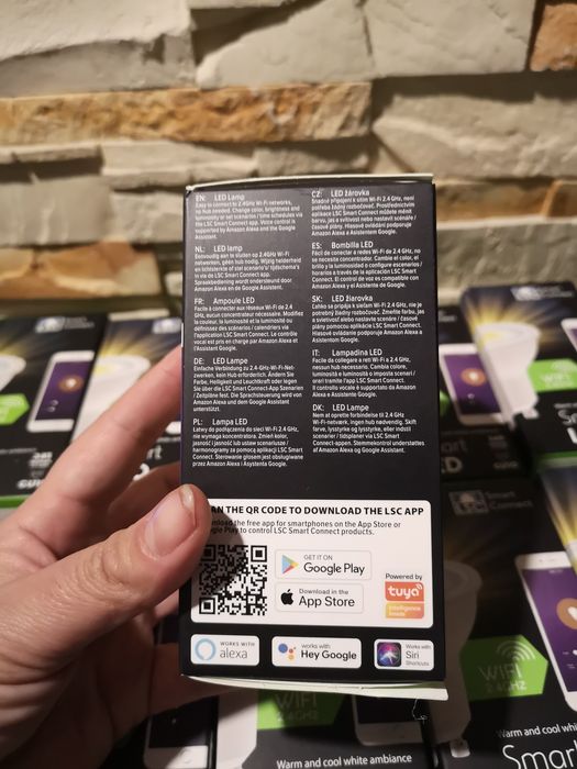 Żarówka LED Smart wifi nowa