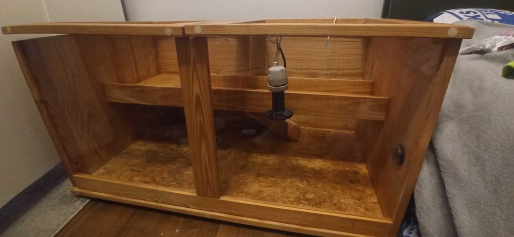 Drewniany wybieg + zestaw dla jeża