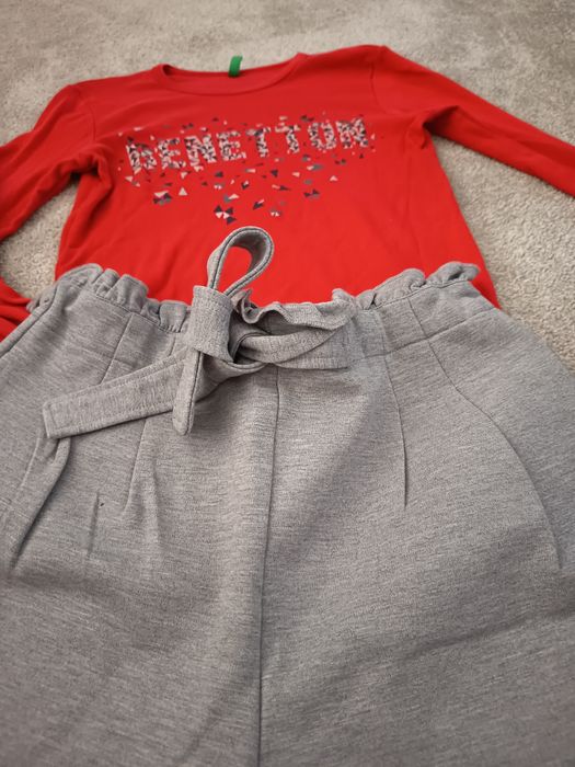 Conjunto de menina Beneton e Mo