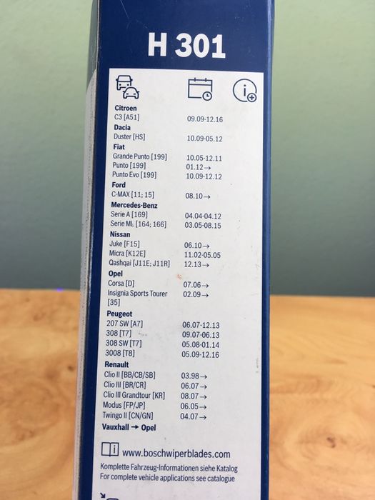 Escova Bosch H301 **nova**