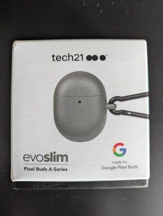 Caixa Google Pixel Buds A + capa protetora tech21