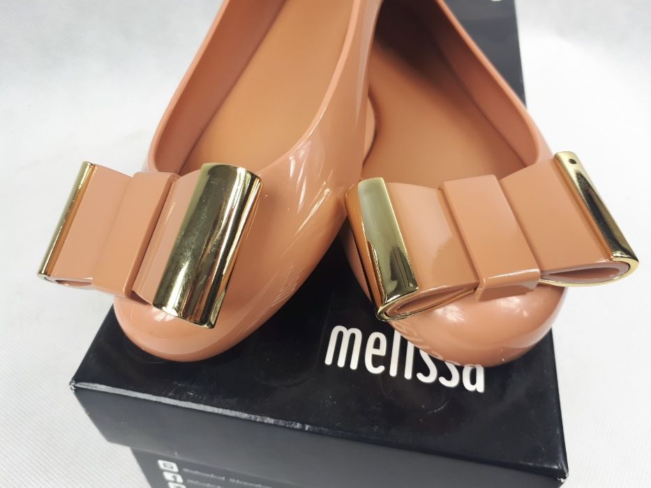 Nowe balerinki MELISSA 35 36 space love ad bronze
