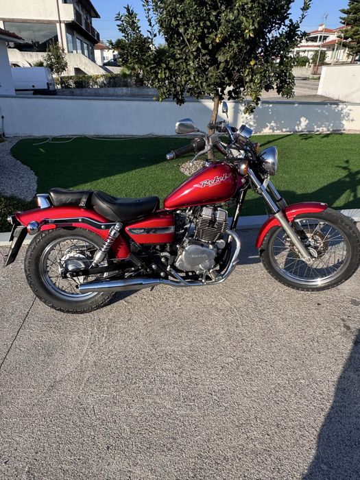 Honda Rebel 250 - poucos quilometros