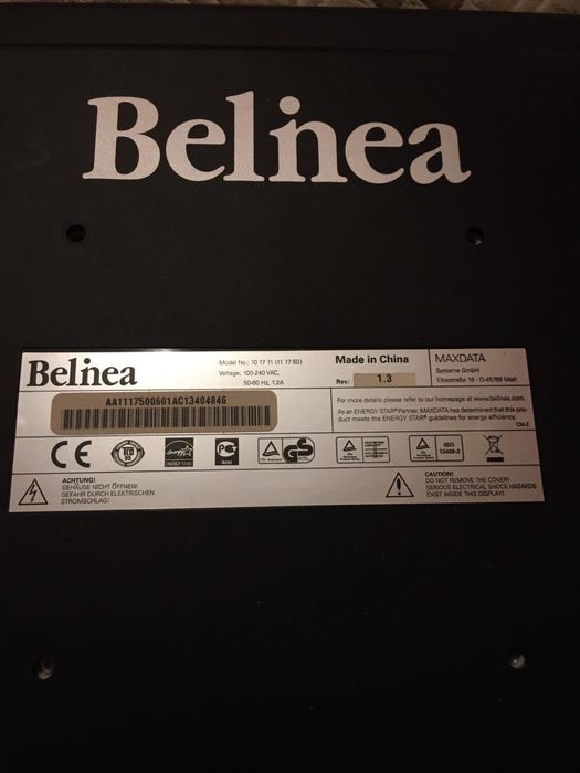 Моитор Belinea